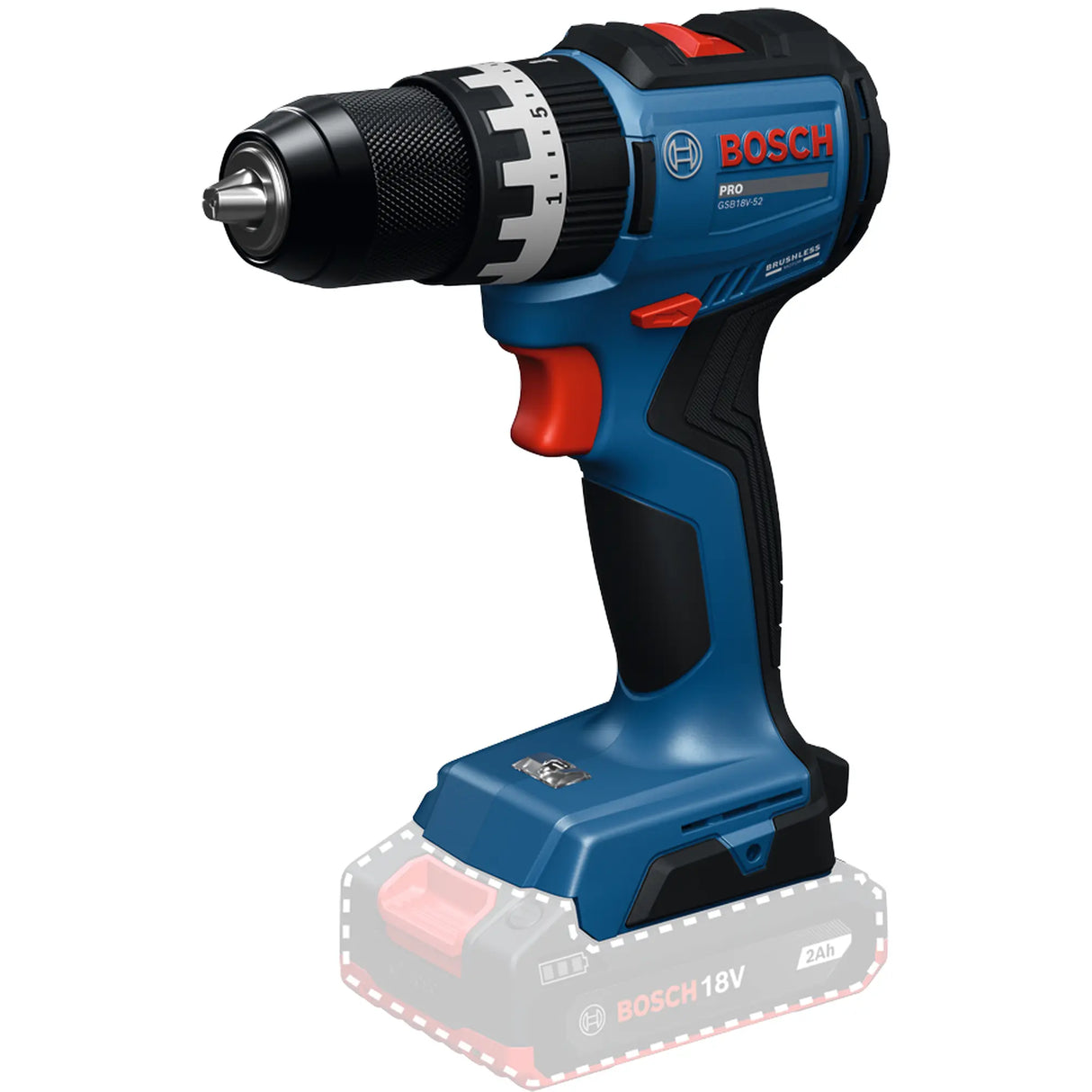 Trapano Avvitatore Bosch GSB18V-52 18V