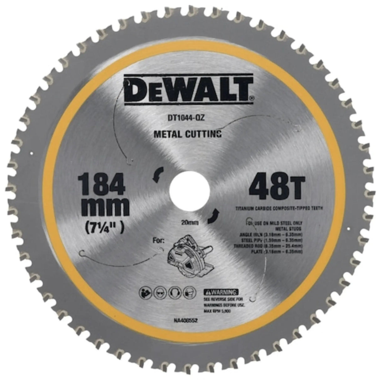 Lama circolare Dewalt DT1044-QZ