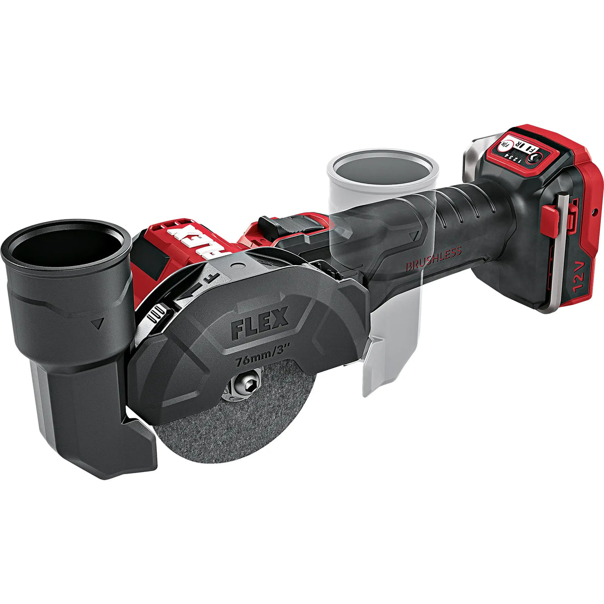 Amoladora angular Flex LBE 76 12 V CE C