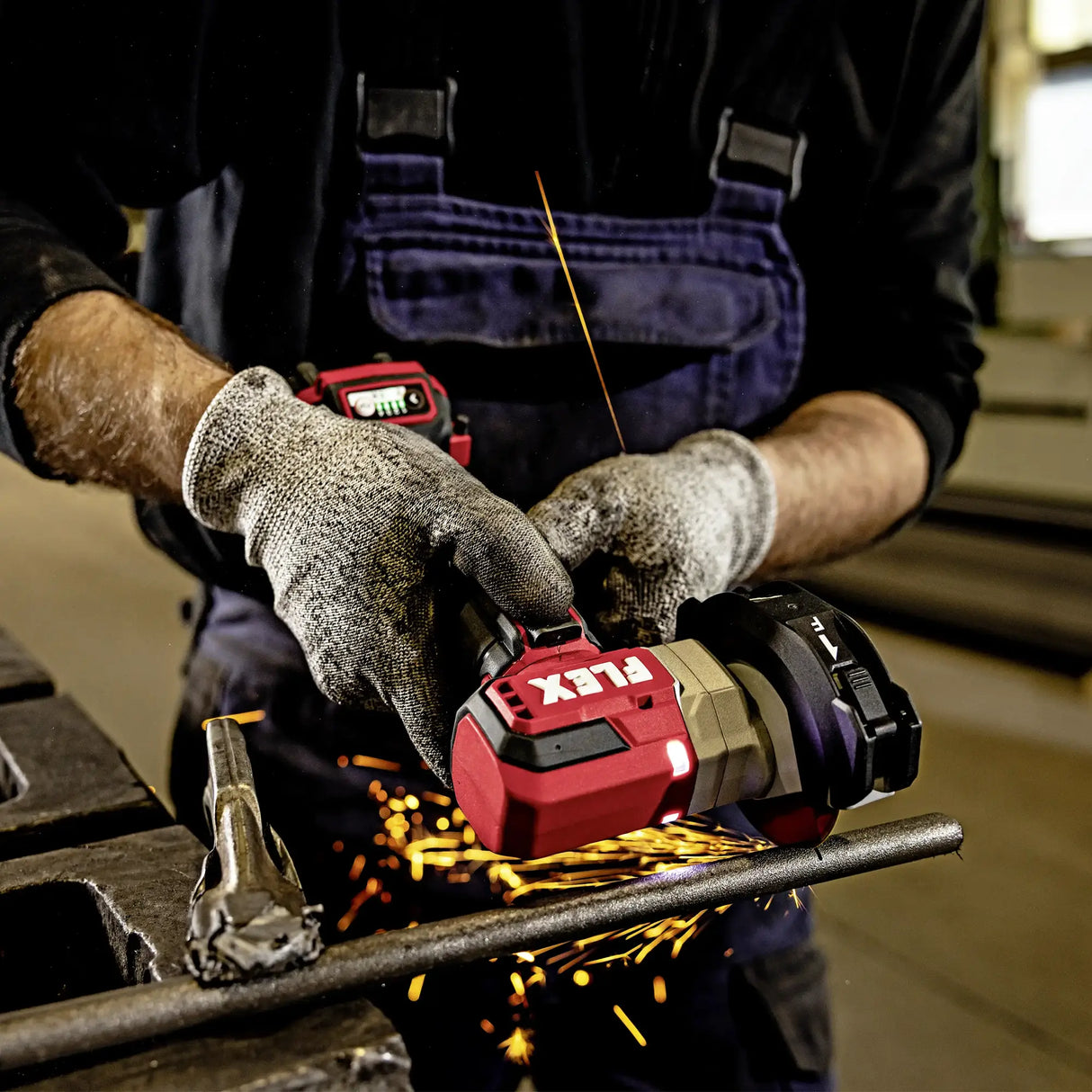 Amoladora angular Flex LBE 76 12 V CE C