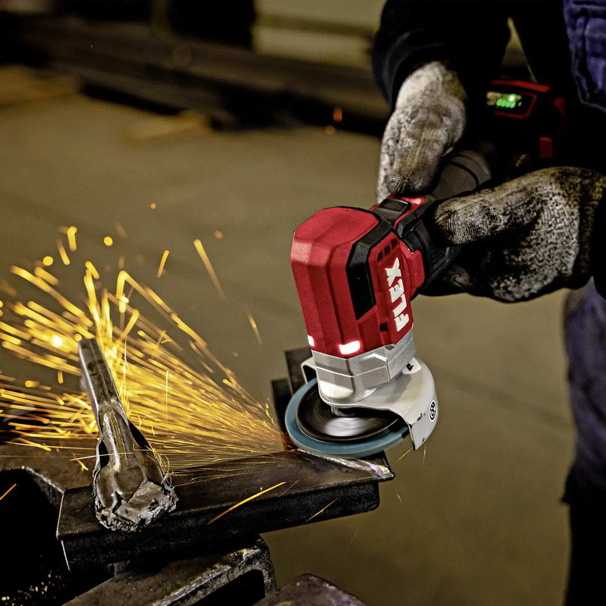 Smerigliatrice angolare Flex LBE 76 12V EC C