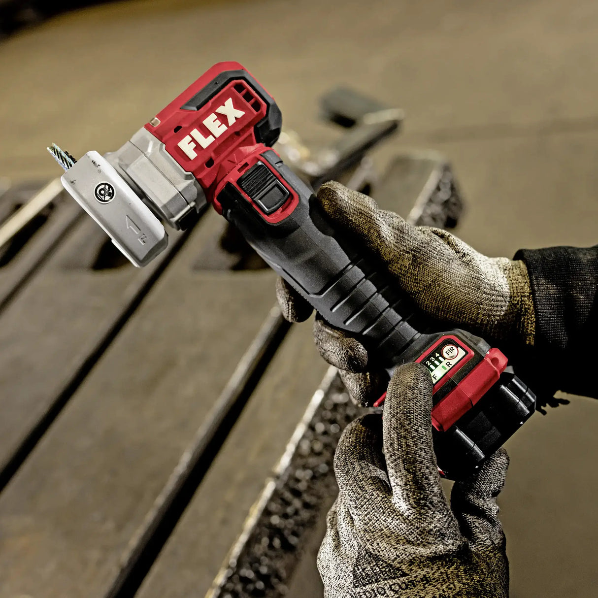 Amoladora angular Flex LBE 76 12 V CE C