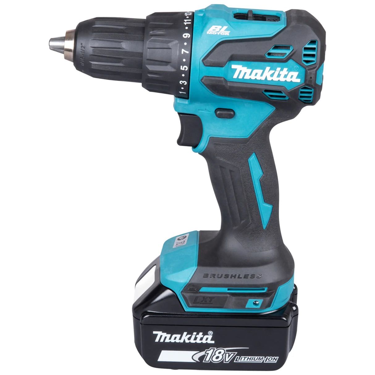 destornillador de impacto Makita DHP490RTJ 18 V 5 Ah