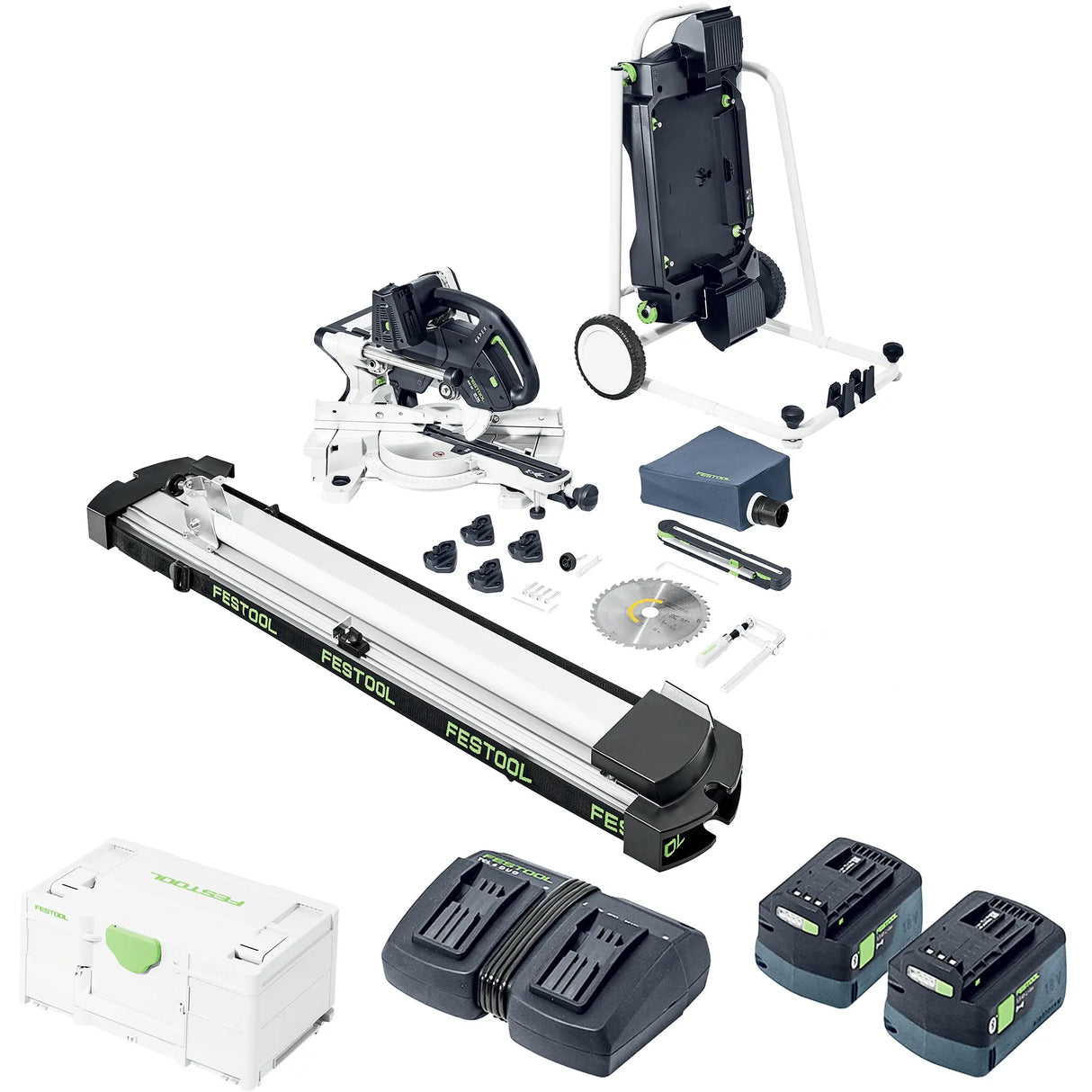Troncatrice radiale Festool KSC 60 EB 18V 5Ah I-UG-Set