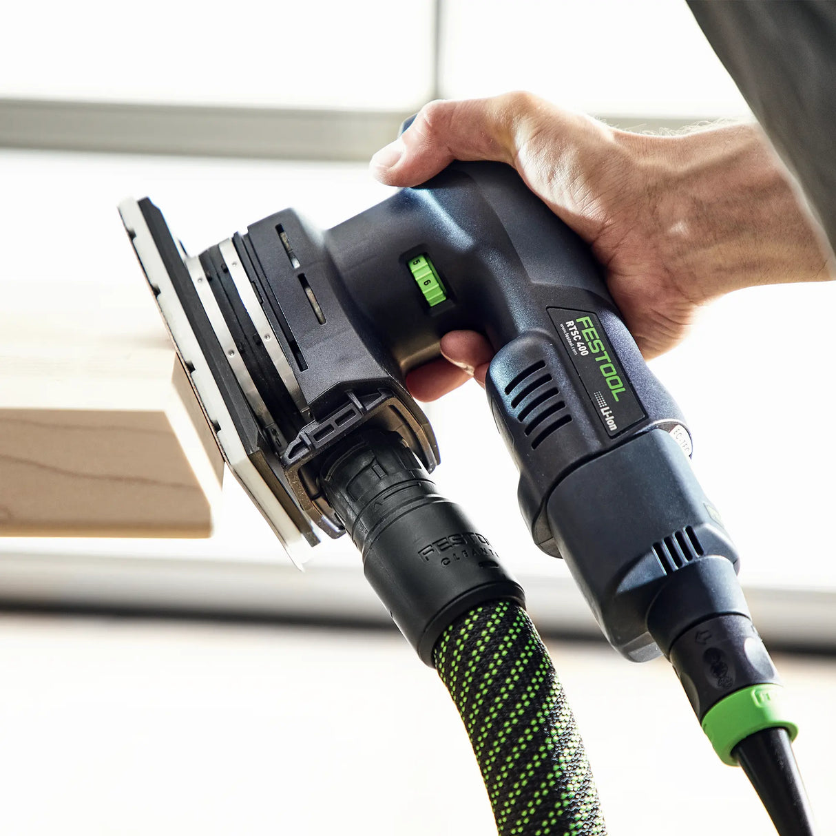 Lijadora Festool RTSC 400-Básico-ERGO 18V 3Ah