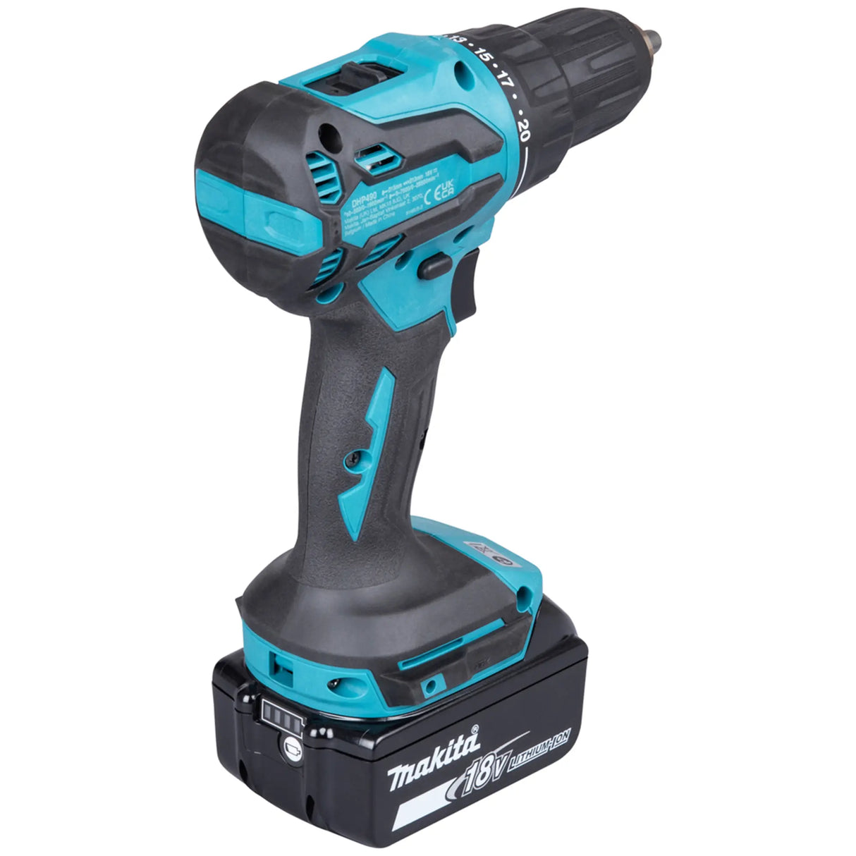 destornillador de impacto Makita DHP490RTJ 18 V 5 Ah