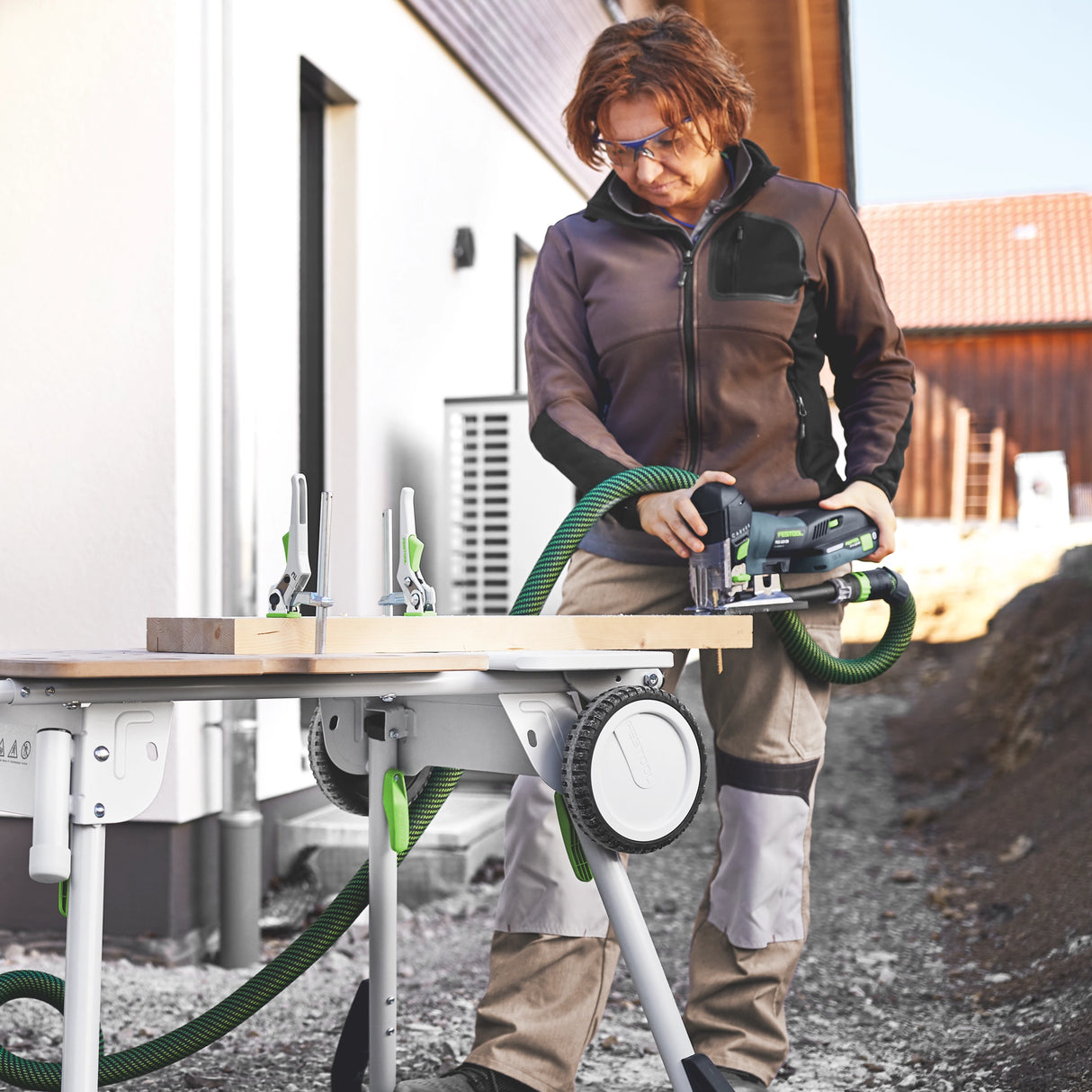 Rompecabezas Festool PSC 420 EB-Básico 18V