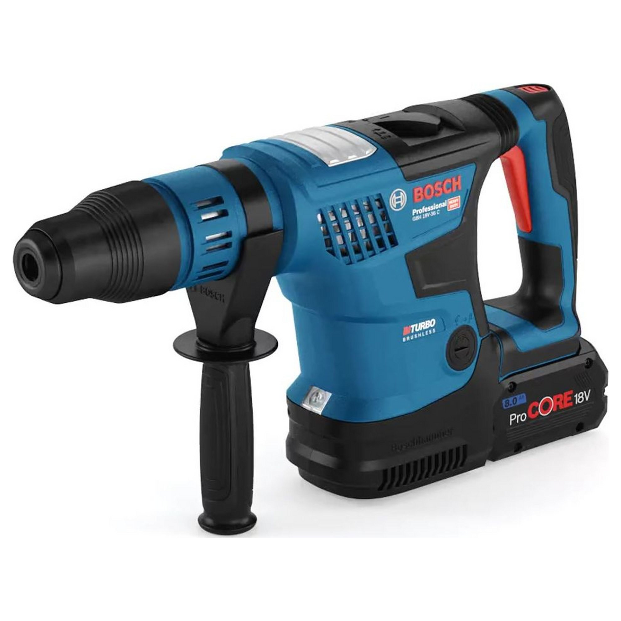 0611915002 - Taladro percutor Bosch GBH 18V-36 C PRO 18V 8Ah - Imagen 12