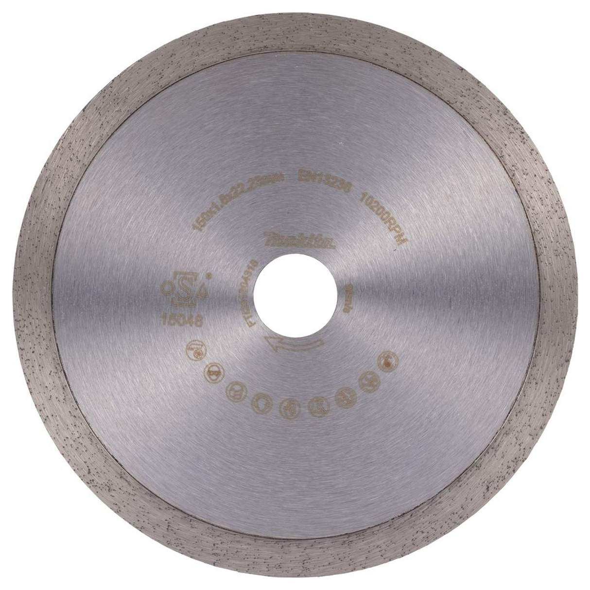 D-80232 - Disco de diamante Makita D-80232 Corona continua de 150 mm - Imagen 3
