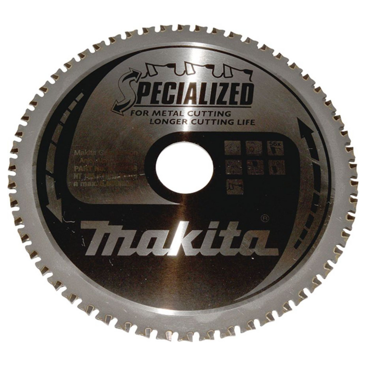 B-33738 - Hoja de sierra circular Makita B-33738 Specialized TCT 185x30mm 56T - Imagen 2