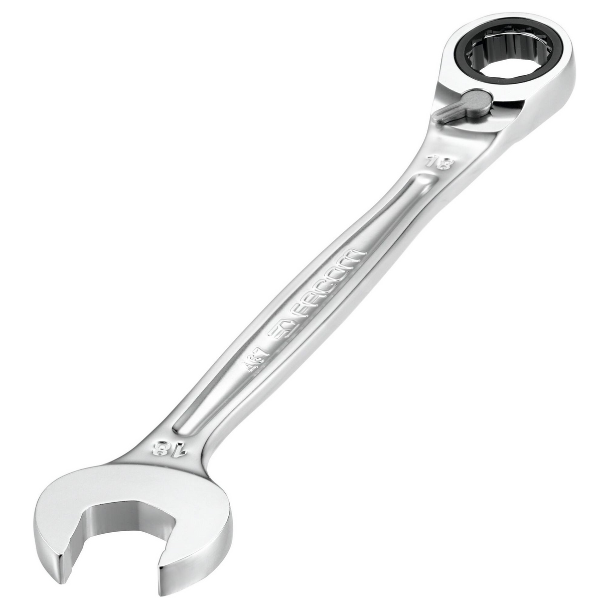 467B.24 - Chiave Combinata a Cricchetto Facom 467B 24mm - Immagine 2