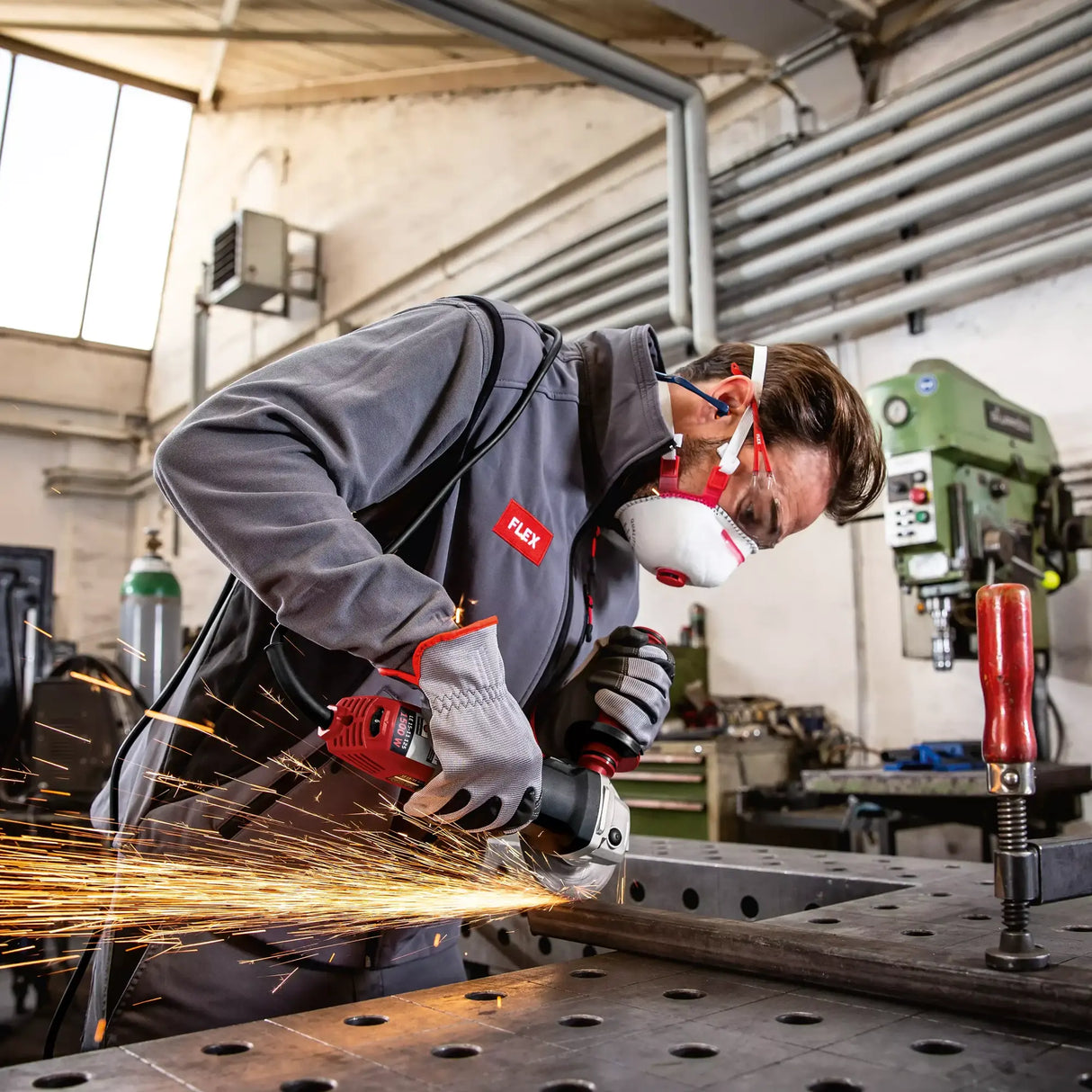 Smerigliatrice Angolare Flex LE 15-11 125 L-BOXX