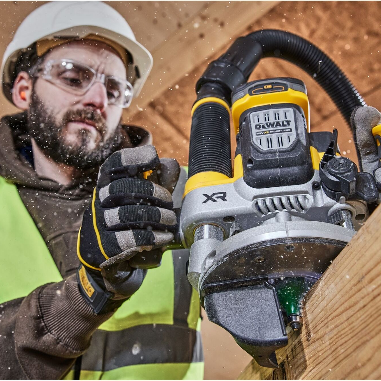 DCW620NT-XJ - Fresadora eléctrica Dewalt DCW620NT-XJ 18V - Imagen 13