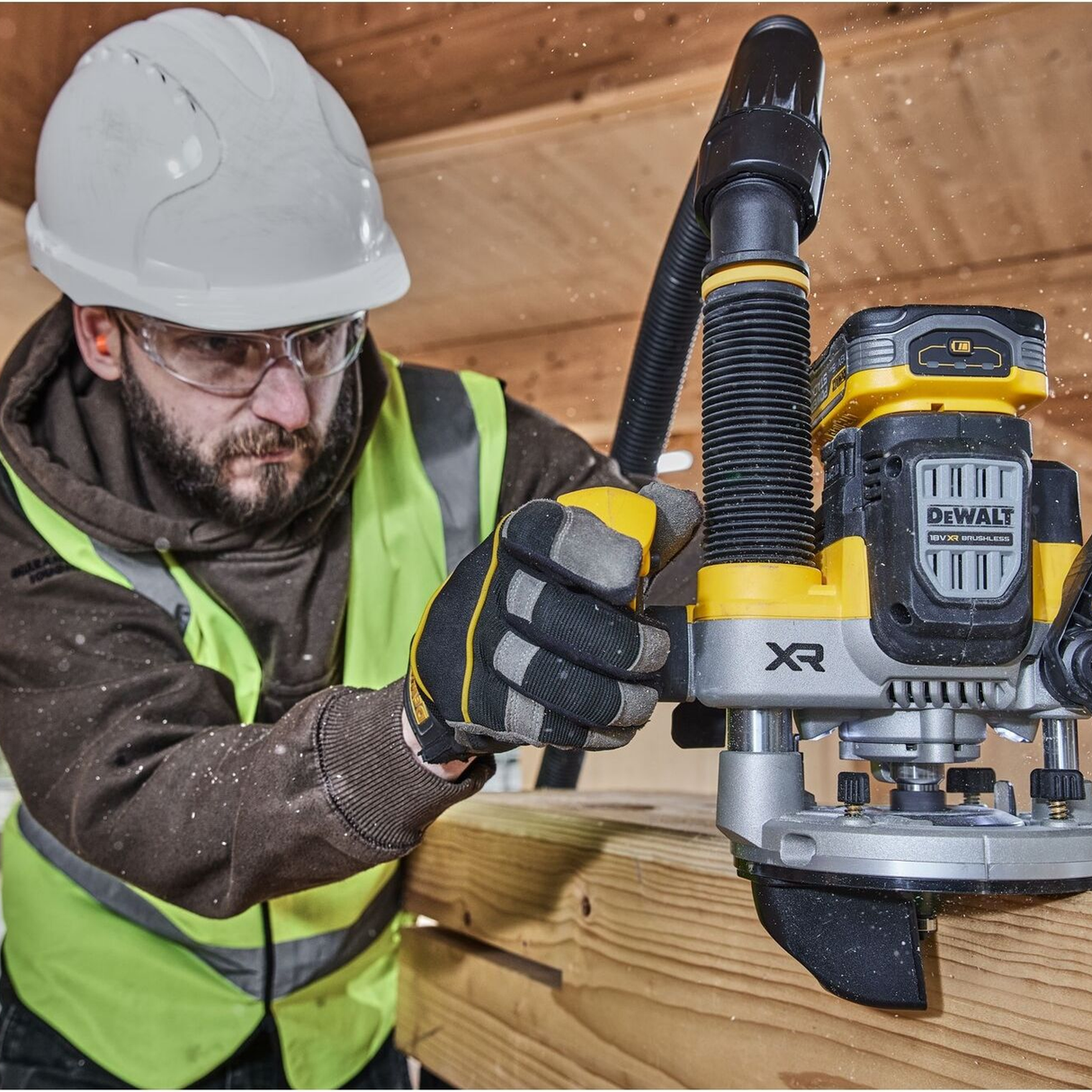 DCW620NT-XJ - Fresadora eléctrica Dewalt DCW620NT-XJ 18V - Imagen 10