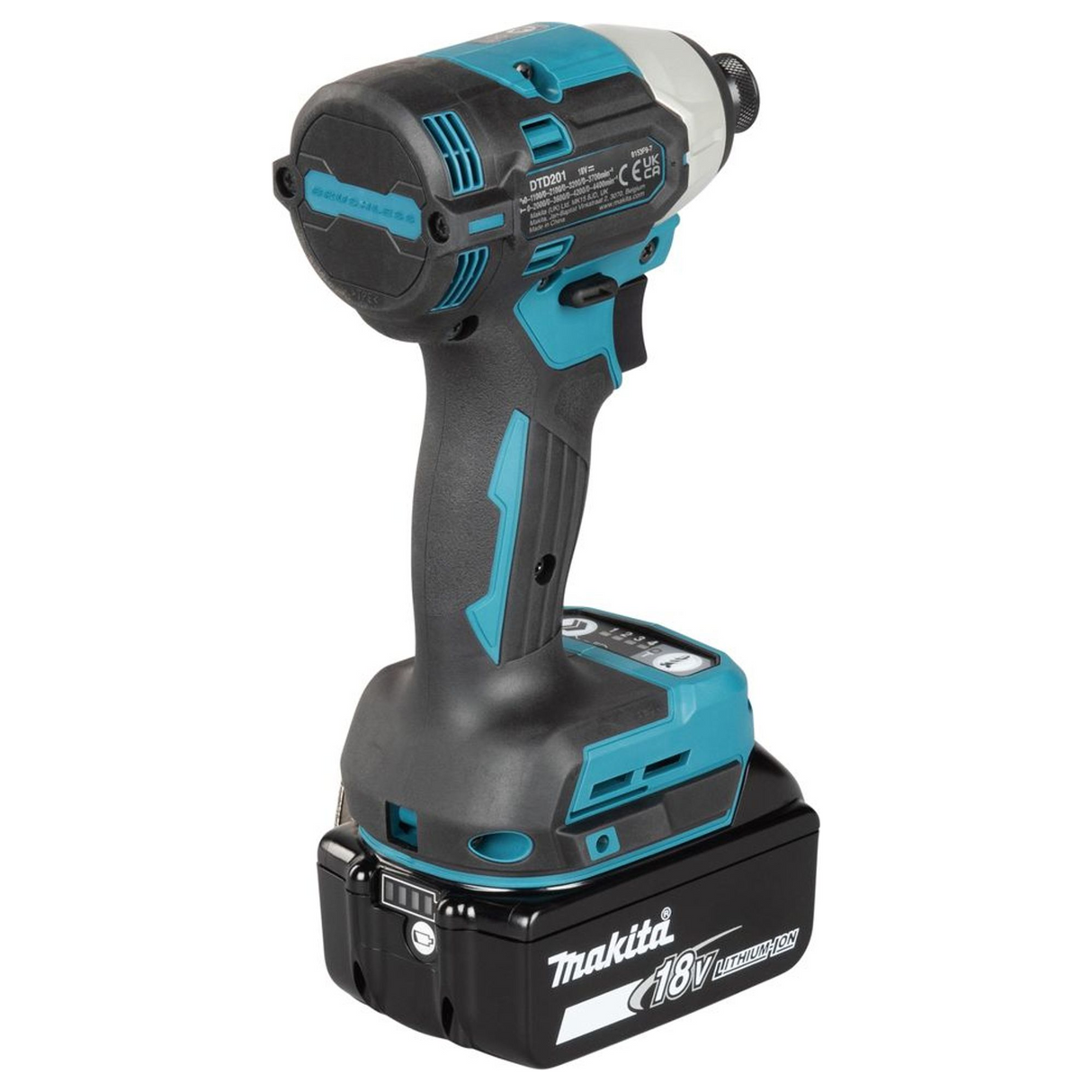 DTD201RTJ - Llave de impacto Makita DTD201RTJ 18V 5Ah - Imagen 5