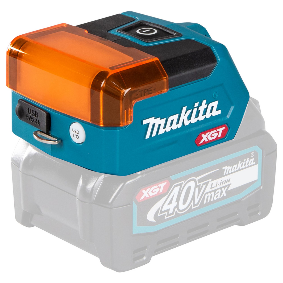 Linterna LED ML011G01 Makita ML011G01 con salida USB XGT de 40 V - Imagen 11