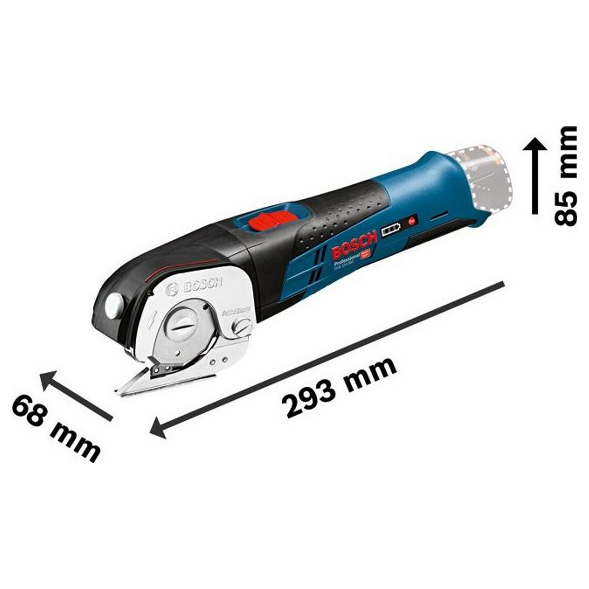 06019B2905 - Cizallas universales Bosch GUS 10.8 V-LI PRO profesional 12V - Imagen 16