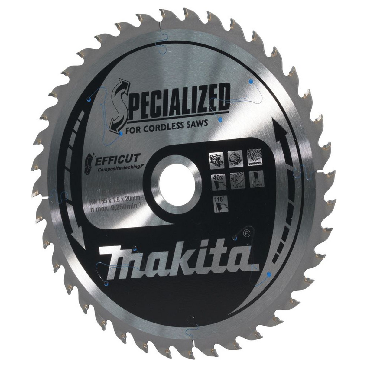 Lama Sega Circolare Makita Efficut E-12223