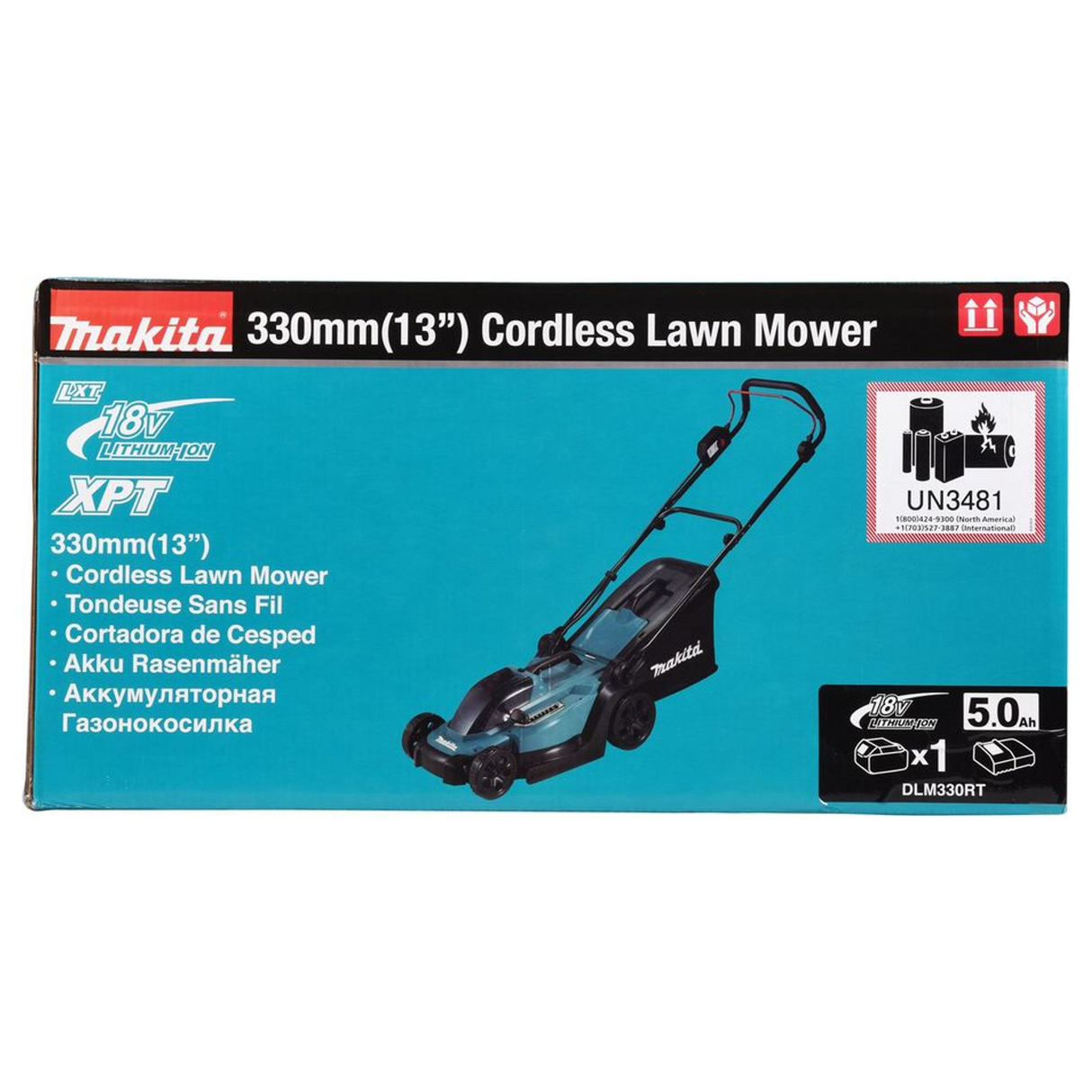 DLM330RT - Cortacésped Makita DLM330RT 18V 5Ah - Imagen 17