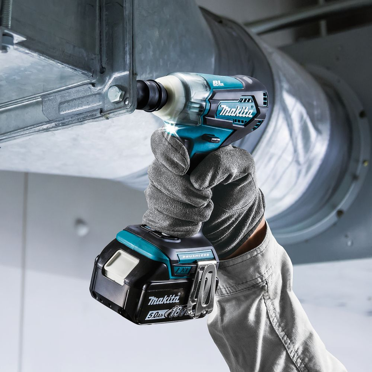 DTW181RTJ - Llave de impacto Makita DTW181RTJ 18V 5Ah - Imagen 15