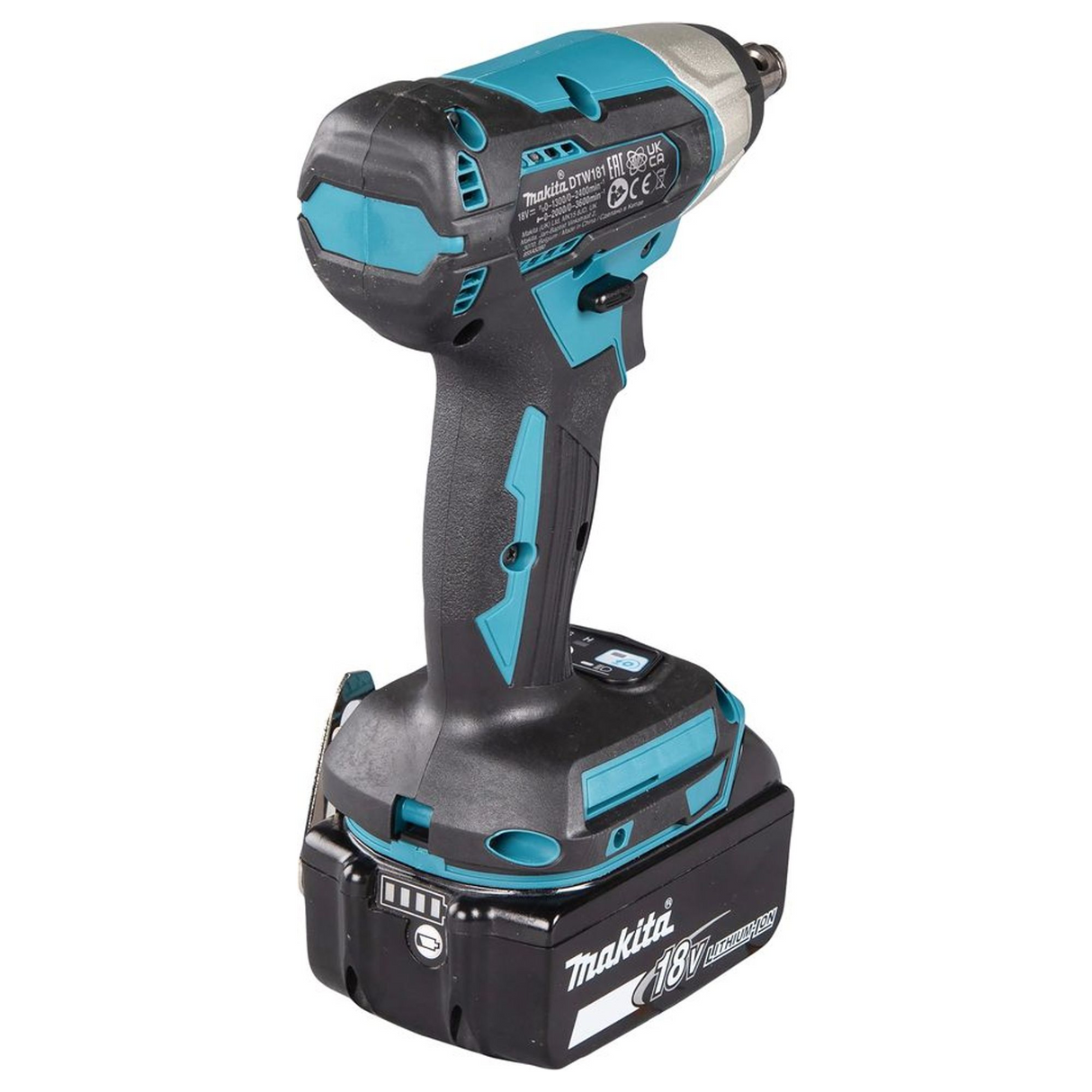 DTW181RTJ - Llave de impacto Makita DTW181RTJ 18V 5Ah - Imagen 5