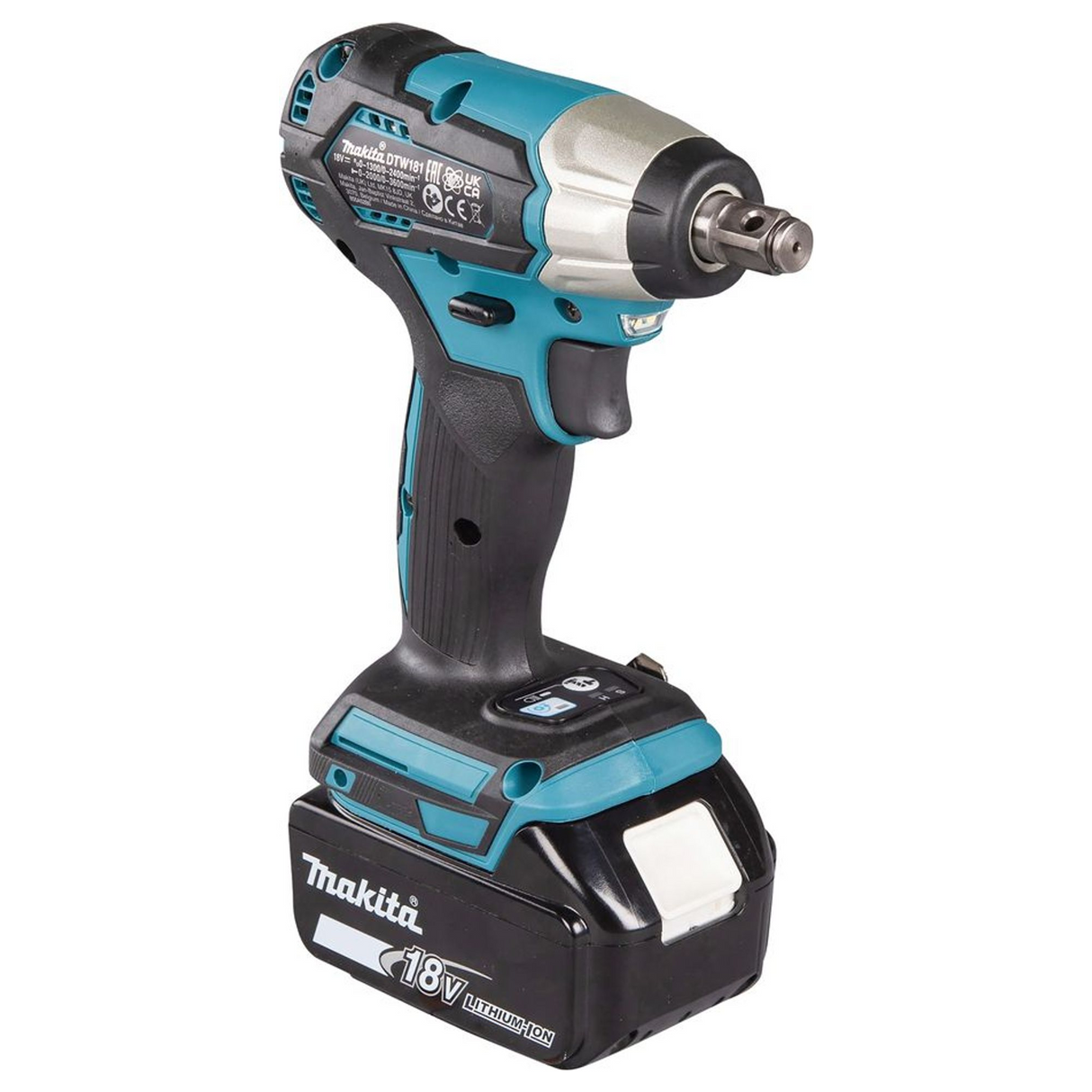 DTW181RTJ - Llave de impacto Makita DTW181RTJ 18V 5Ah - Imagen 7