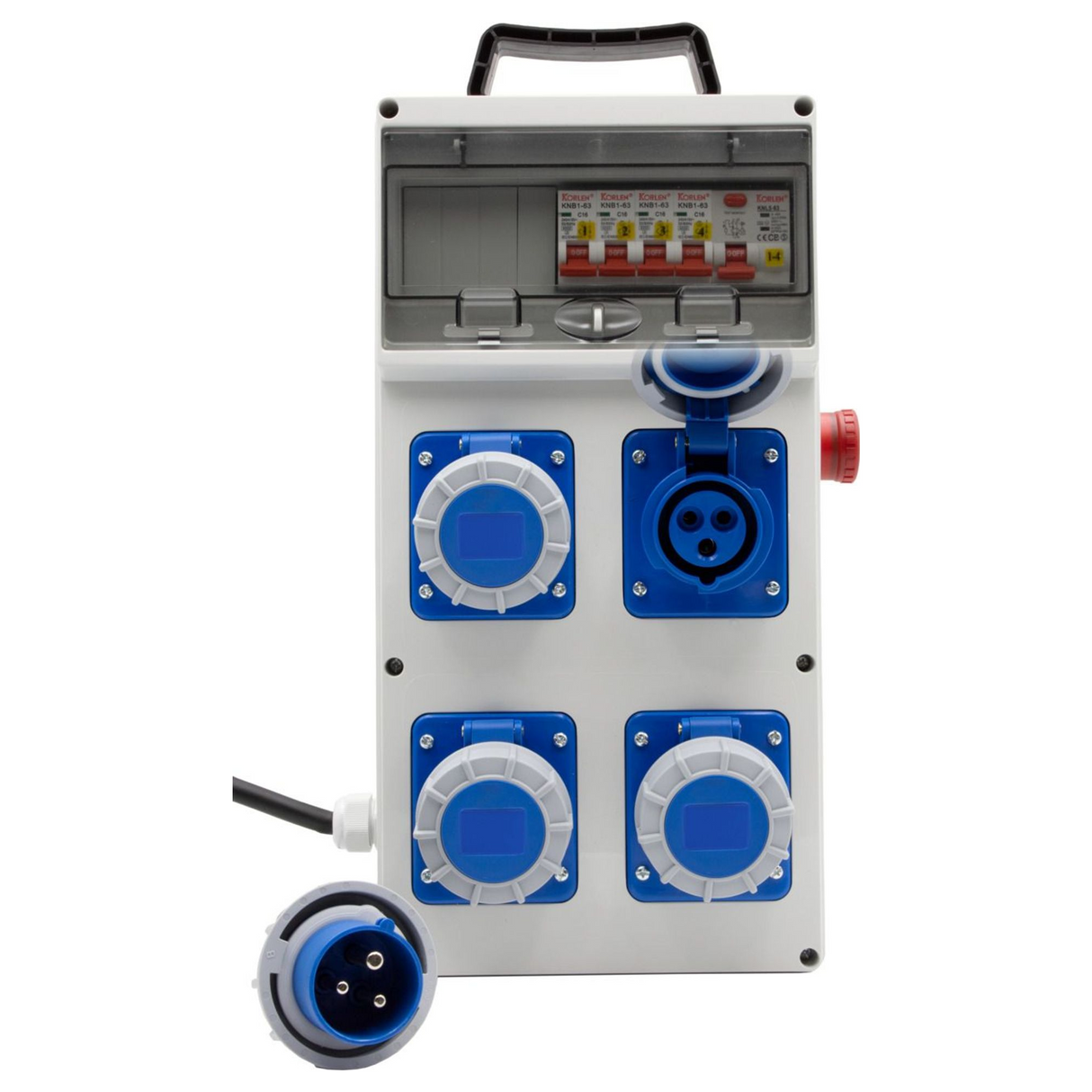 1154857220 - Distributore di Corrente Brennenstuhl BSV 4 ITRE2 EMO 3500W - Immagine 3