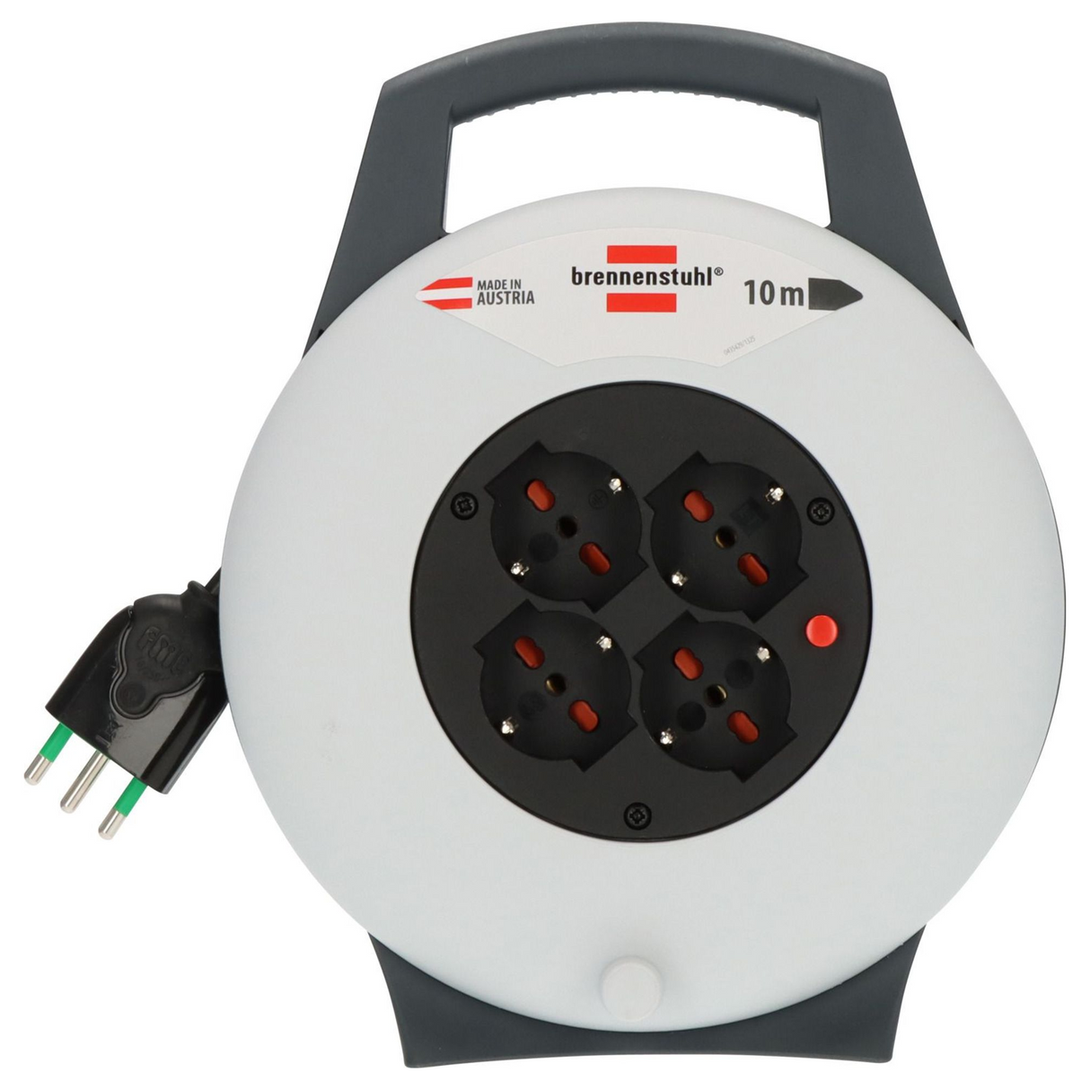 1093655 - Carrete de cable Brennenstuhl Vario Line X de 4 tomas, 10 m, H05VV-F 3G1.5 - Imagen 2