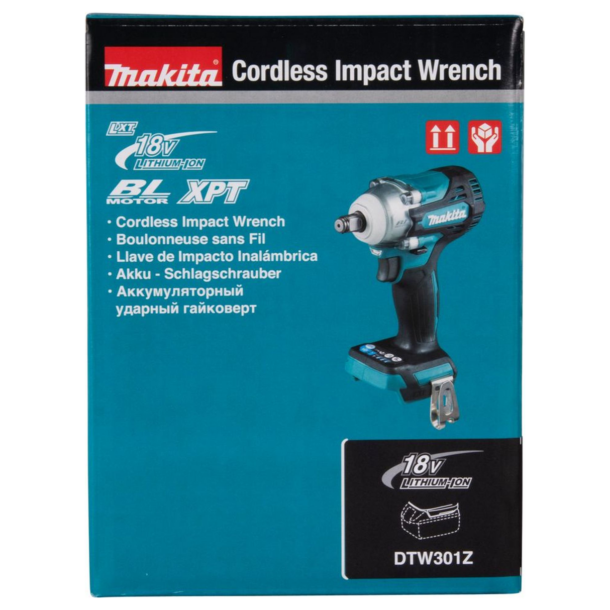 DTW301Z - Llave de impacto Makita DTW301Z 18V - Imagen 14