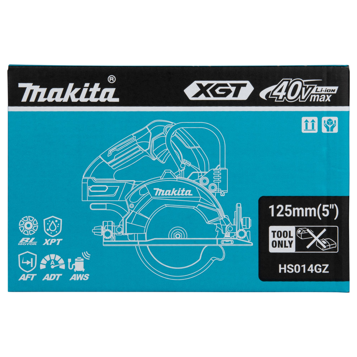 HS014GZ - Sega Circolare Makita HS014GZ 40V XGT 125mm - Immagine 23