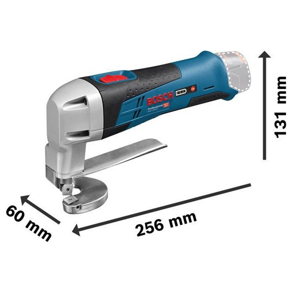 060192610A - Cizallas para chapa metálica Bosch GSC 12V-13 PRO 12V - Imagen 14