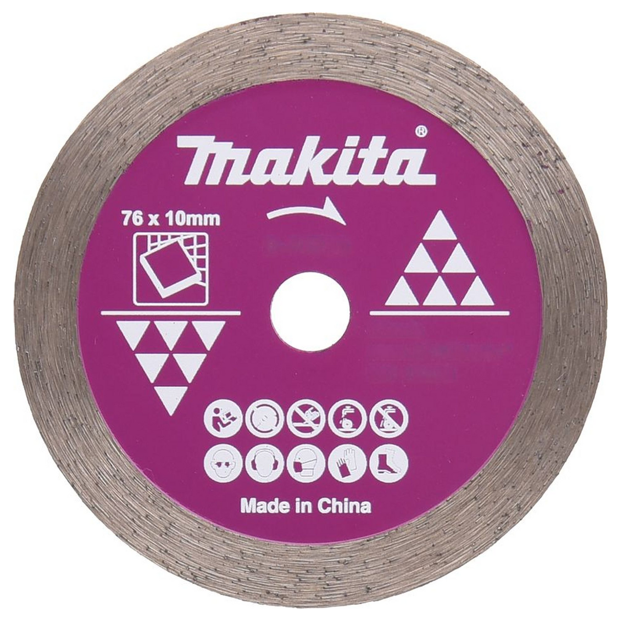 D-77263 - Disco de diamante Makita D-77263 para baldosas de 76 mm - Imagen 2