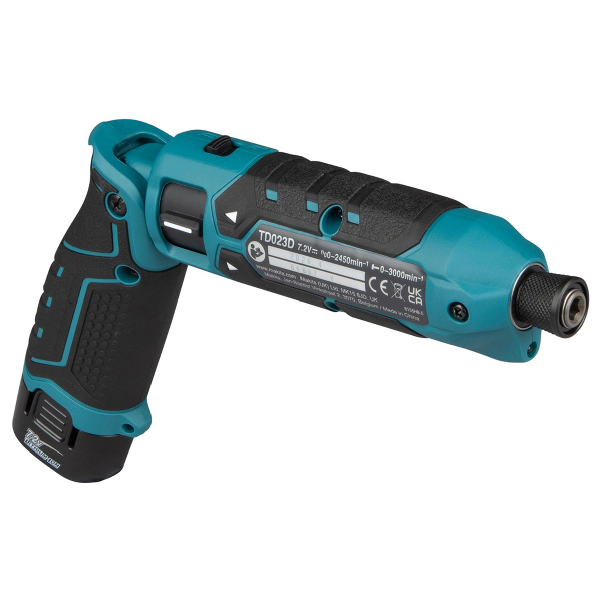 Avvitatore a Impulsi Makita TD023DSJ 7,2V 1.5Ah
