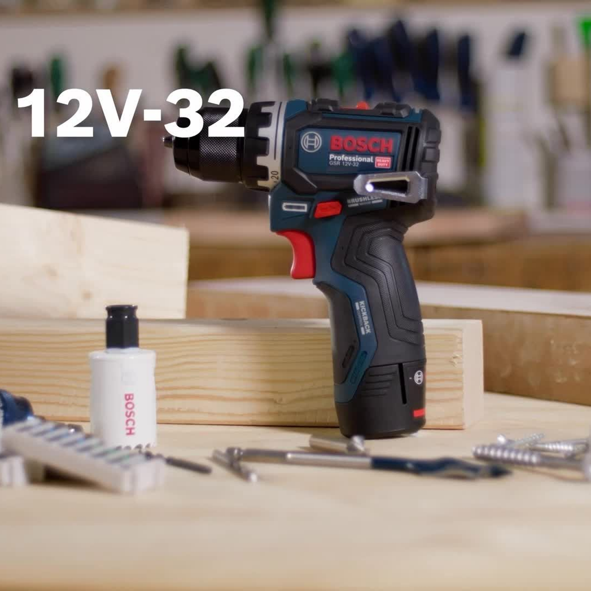 06019N7000 - Taladro atornillador Bosch GSR 12V-32 PRO 12V - Imagen 7
