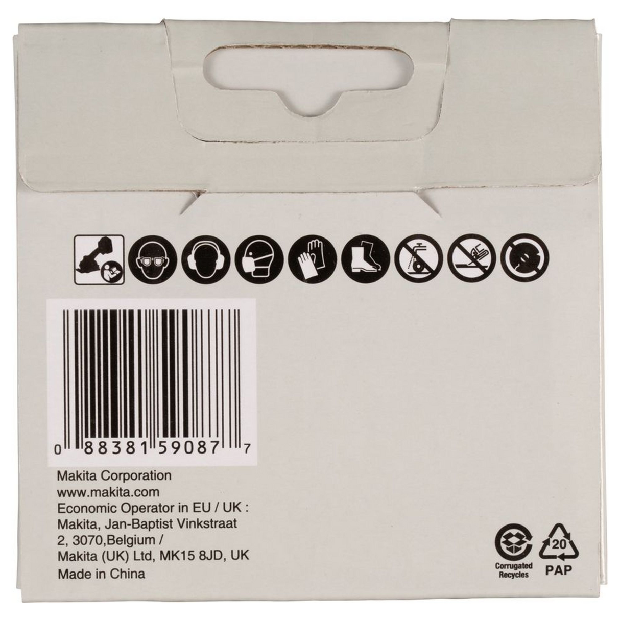 D-74837 - Disco de corte de carburo de tungsteno Makita D-74837 76x10mm - Imagen 5