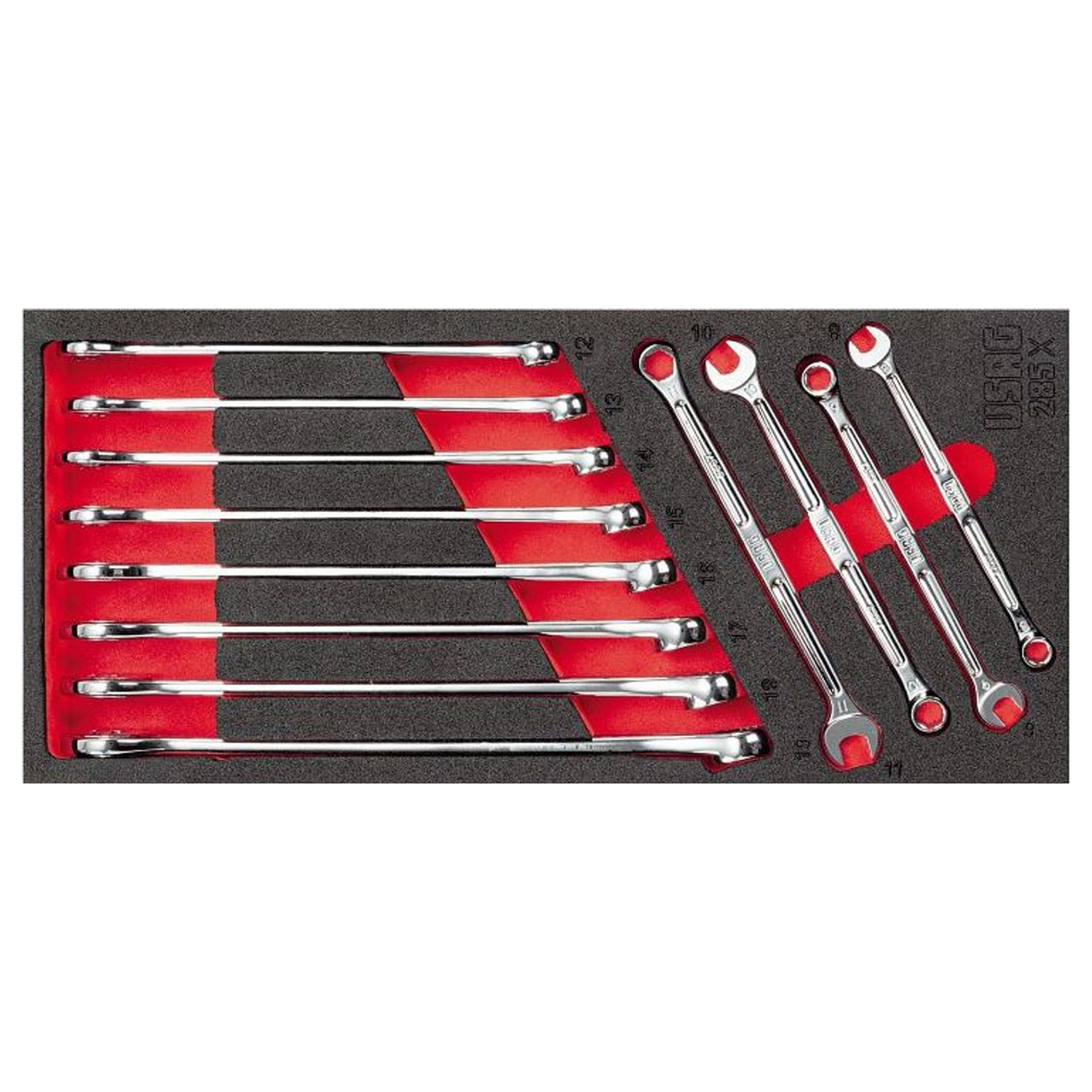 U05191063 - Módulo de esponja bicolor USAG 519 M 285X con 12 teclas de combinación