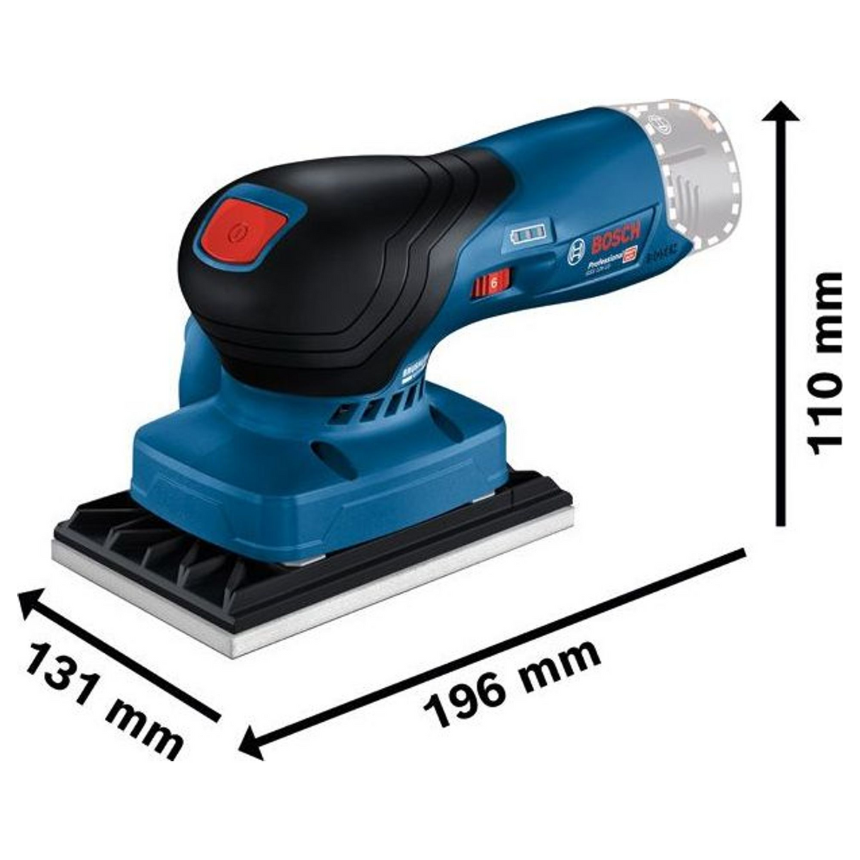 06019L0000 - Lijadora orbital Bosch GSS profesional 12V-13 PRO 12V - Imagen 18