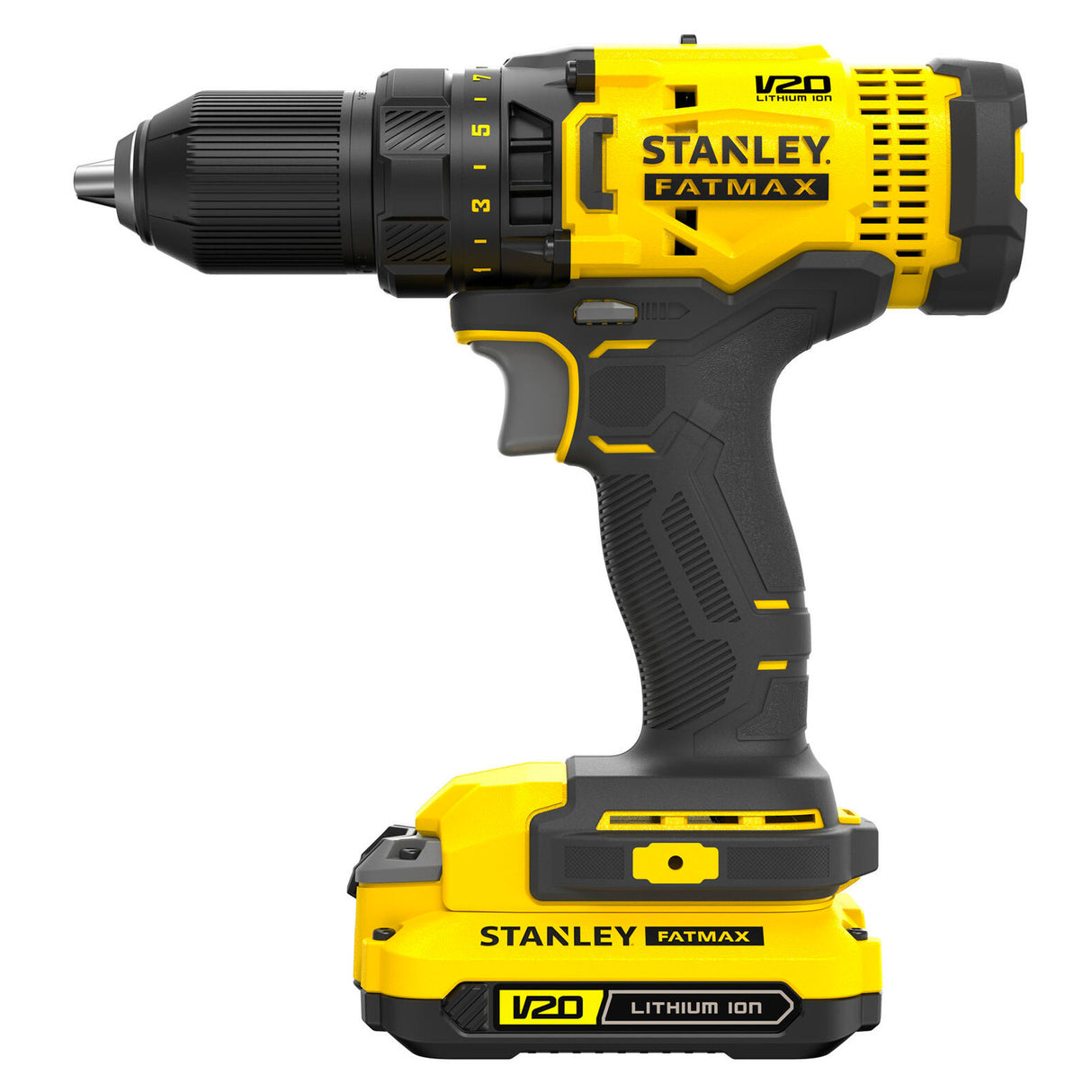 Trapano avvitatore V20 Stanley SFMCD700C2K 1.5Ah