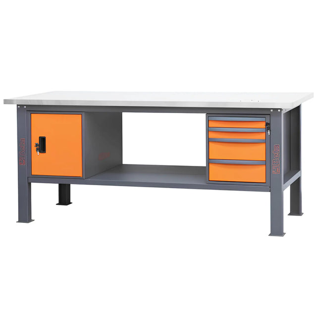 Banco da lavoro Beta C58BC-X2,1 4CA arancione