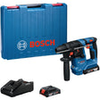 Tassellatore Bosch GBH 18V-18 2Ah SDS Plus