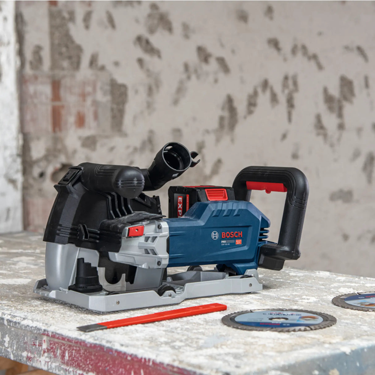 Fresatrice per scanalature Bosch GNF18V-40 18V