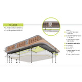 Pannello Accoppiato Nda Akustik Gips Art2