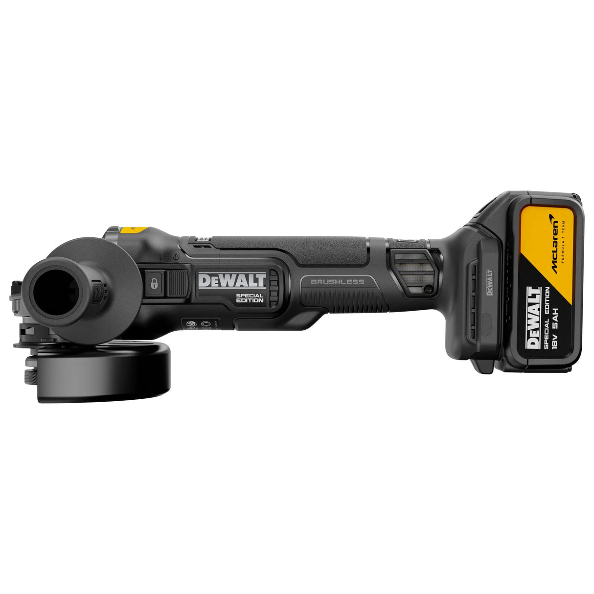 Smerigliatrice Dewalt McLaren DCG45MP2T-QW 18V 5Ah