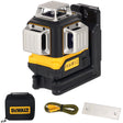 Trazador láser multilínea verde Dewalt DCLE14361GB-XJ