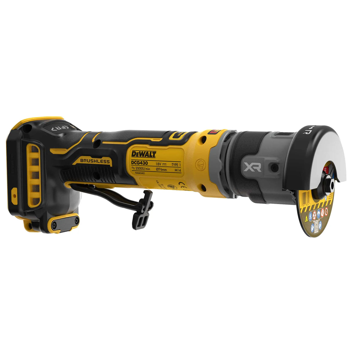 Minitroncatore Dewalt DCG430N-XJ 18V