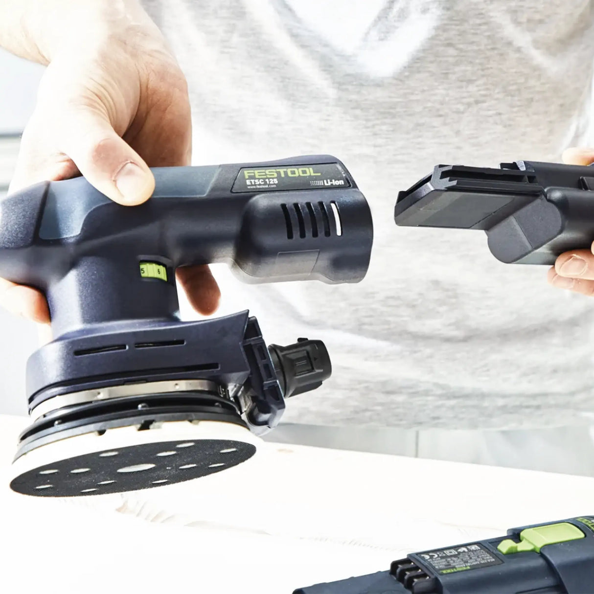 Levigatrice Orbitale Festool ETSC 125-Basic 18V
