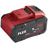 Conjunto de potencia dúo Flex 12/18 V 2 x 18 V 8 Ah