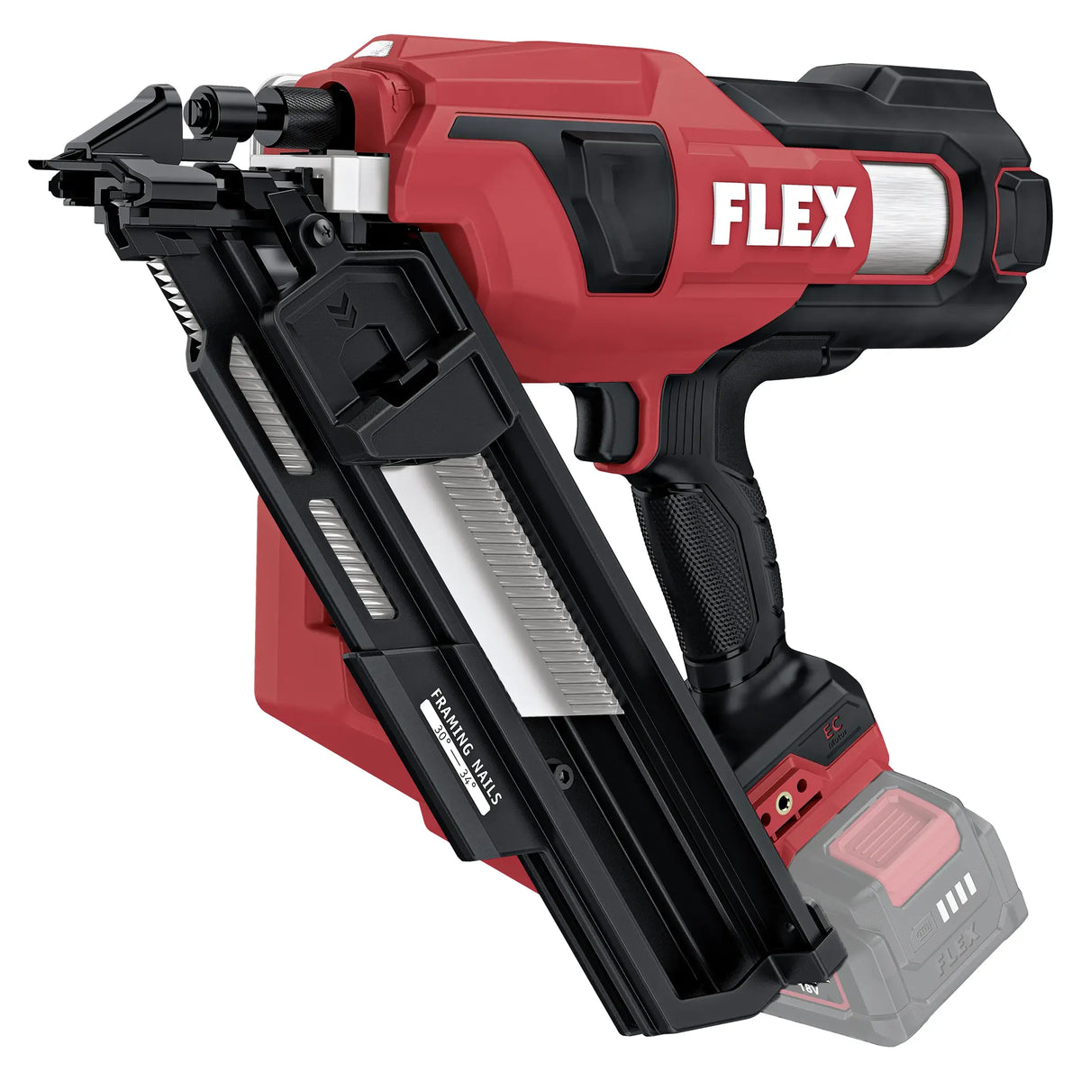 Clavadora de cinta a batería Flex NF 50-90 18-EC C 18V