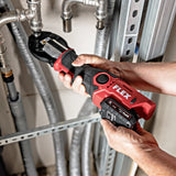 Máquina de prensado de tubos Flex PP 40 12V