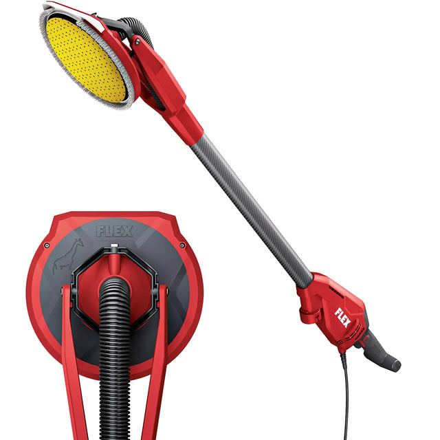 Lijadora aspiradora Flex Juego de herramientas GE 6 R-EC + VCE 33 M AC + papel de lija